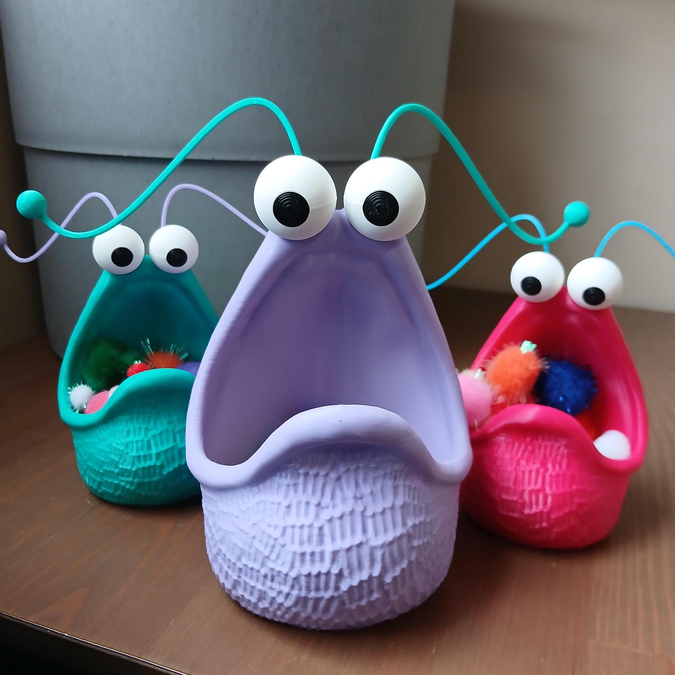 Yip Yip Martian Bowl, Weird Alien, Funny Desk Organizer, Quirky Succulent Holder, Unique Home Decor Gift