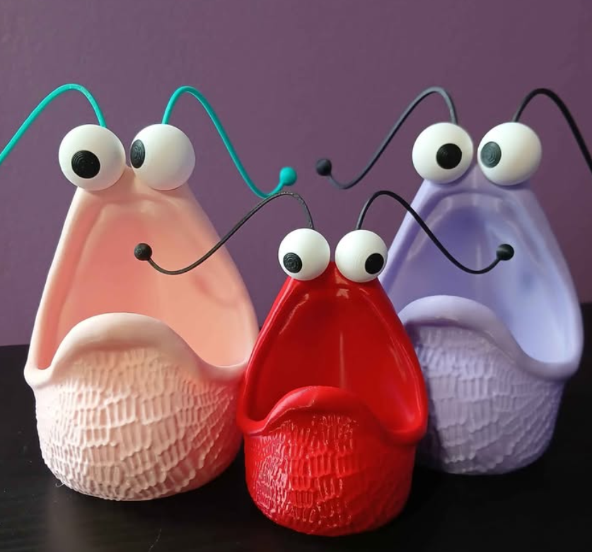 Yip Yip Martian - Weird Alien Bowl Planter, Funny Desk Organizer, Quirky Succulent Holder, Unique Home Decor Gift