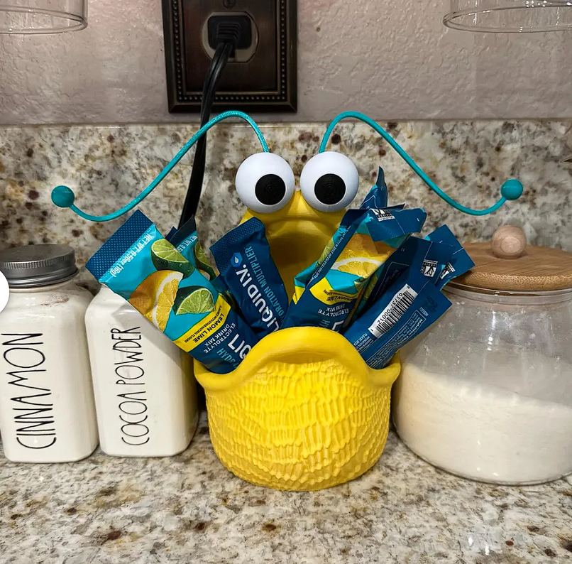 Yip Yip Martian Bowl, Weird Alien, Funny Desk Organizer, Quirky Succulent Holder, Unique Home Decor Gift