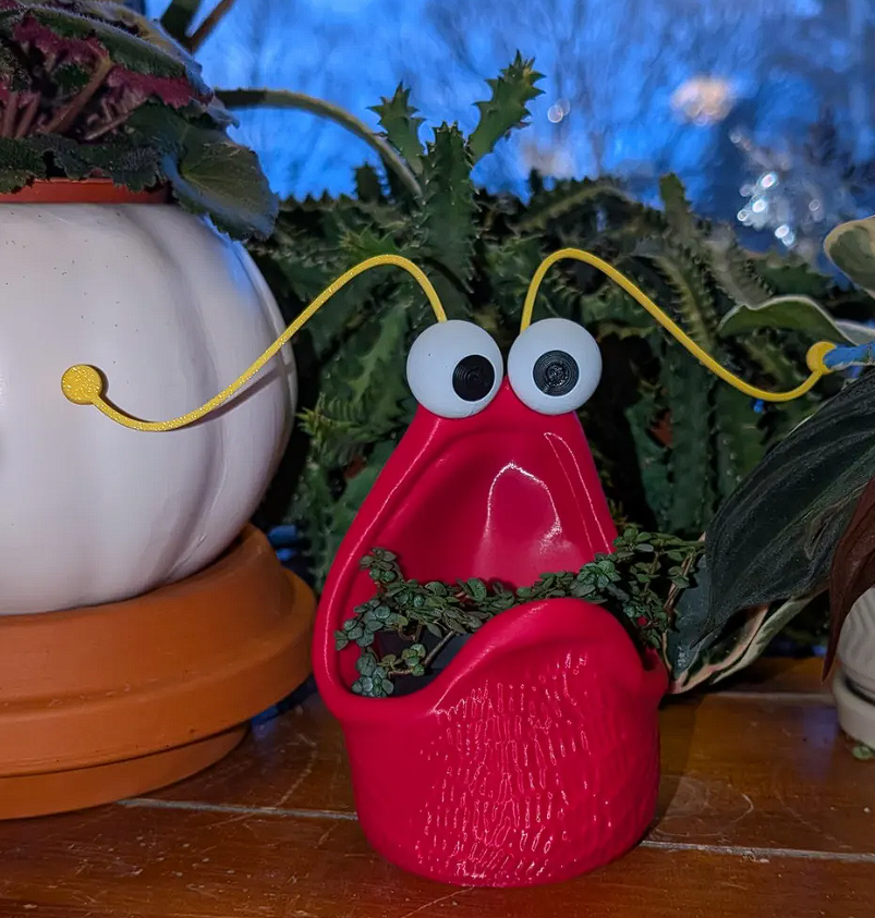 Yip Yip Martian Bowl, Weird Alien, Funny Desk Organizer, Quirky Succulent Holder, Unique Home Decor Gift