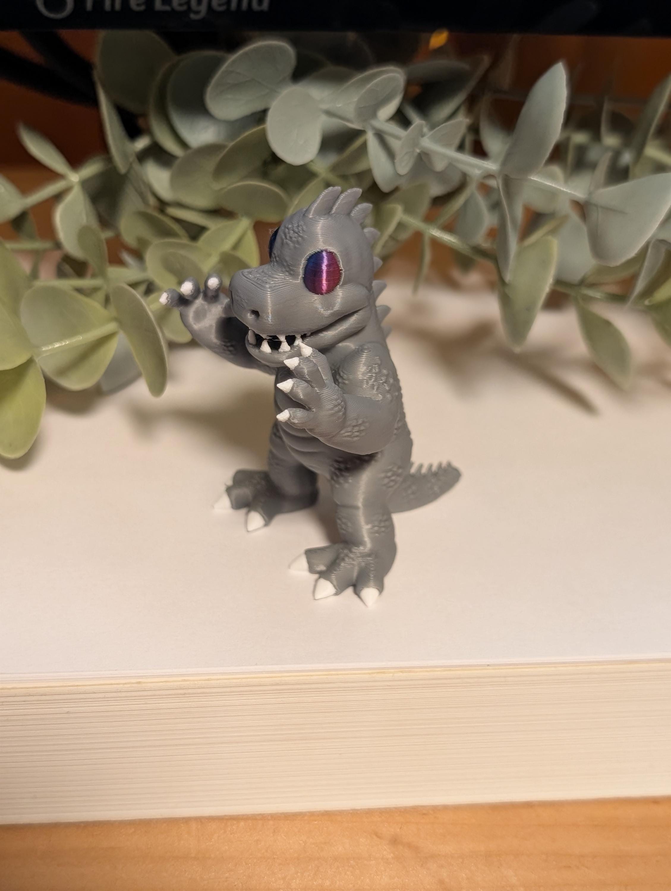 Cute Mini Monster Figurine – Funny Desk Creature Decor