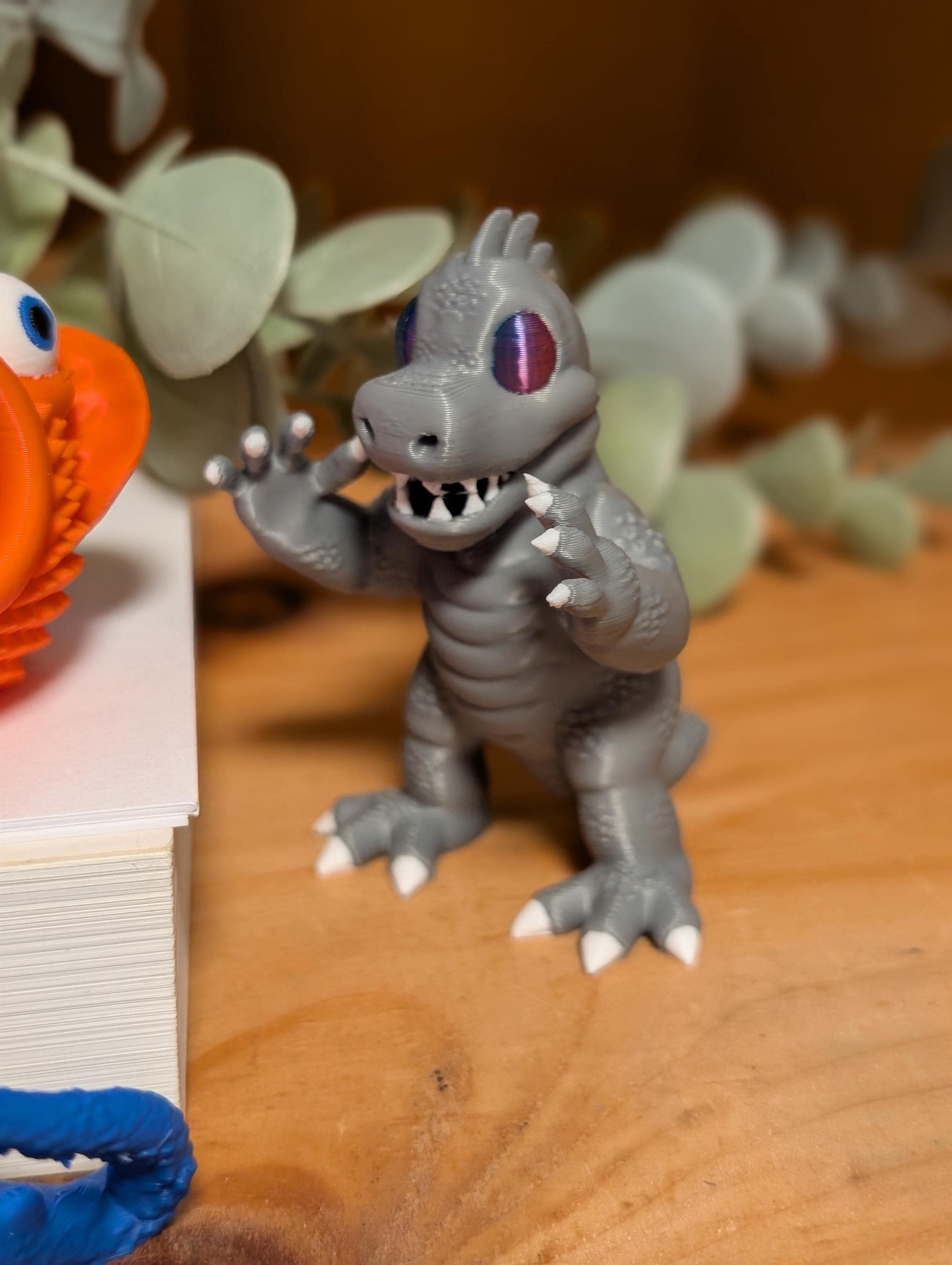 small fantasy creature collectible 3D printed desk decoration